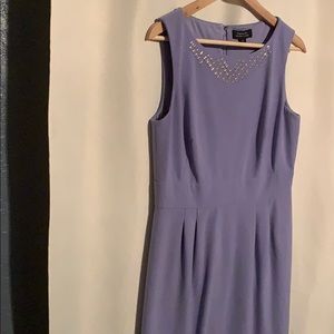TAHARI Arthur S. Levine lavender sleeveless dress